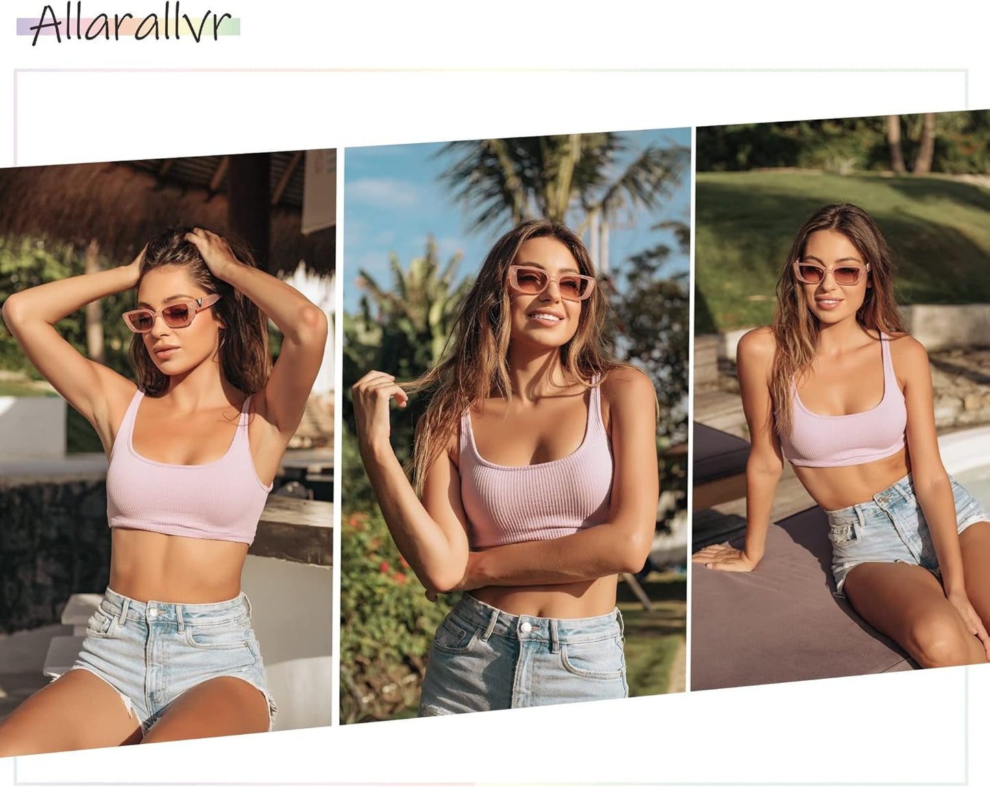 Rectangle Sunglasses for Women 90S Retro Trendy Y2K Classical Vintage Square Shades AR82037