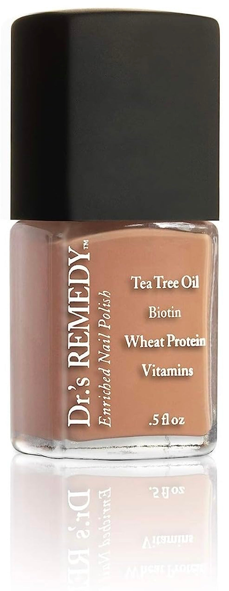 Dr’S Remedy Enriched Nail Polish: Non Toxic, All Natural, and Organic - Doctor Formulated: Strengthens, Restores, Heals, and Protects '24-Free' - AUTHENTIC Apricot