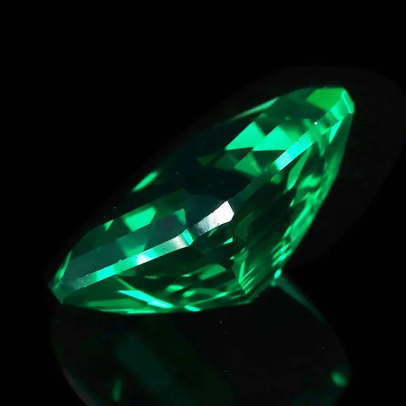 Natural Mined Green Loose Gemstone Emerald Colombia Emerald Cut Jewelry