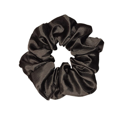 6 Pcs Satin Silk Scrunchies - Hair Ties, Fashion Hair Bands, Bows, Ropes, Elastic Bracelets, Ponytail Holders, Hair Accessories for Women and Girls (4.5 Inch, Classic Color)