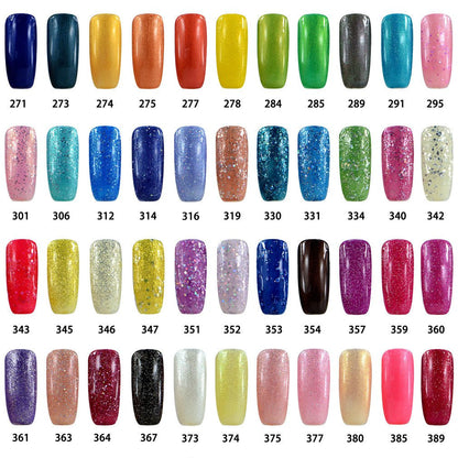 Soak-Off UV LED Gel Polish Nail Art Manicure Lacquer Deep Pink Color 034