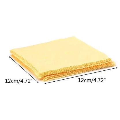 100PC Clean Polishing Cloth for Sterling Silver Gold Platinum Jewelry  Anti Dust VCZ