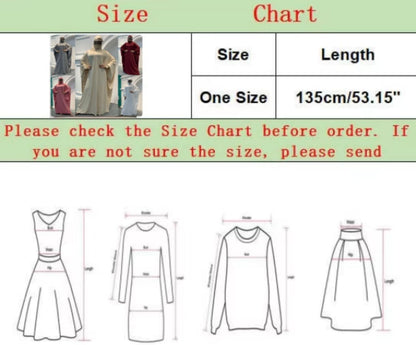 Women'S Muslim Dress One Piece Prayer with Hijab Full Length Dress Abaya Dubai Islam Robe Turkey Caftan