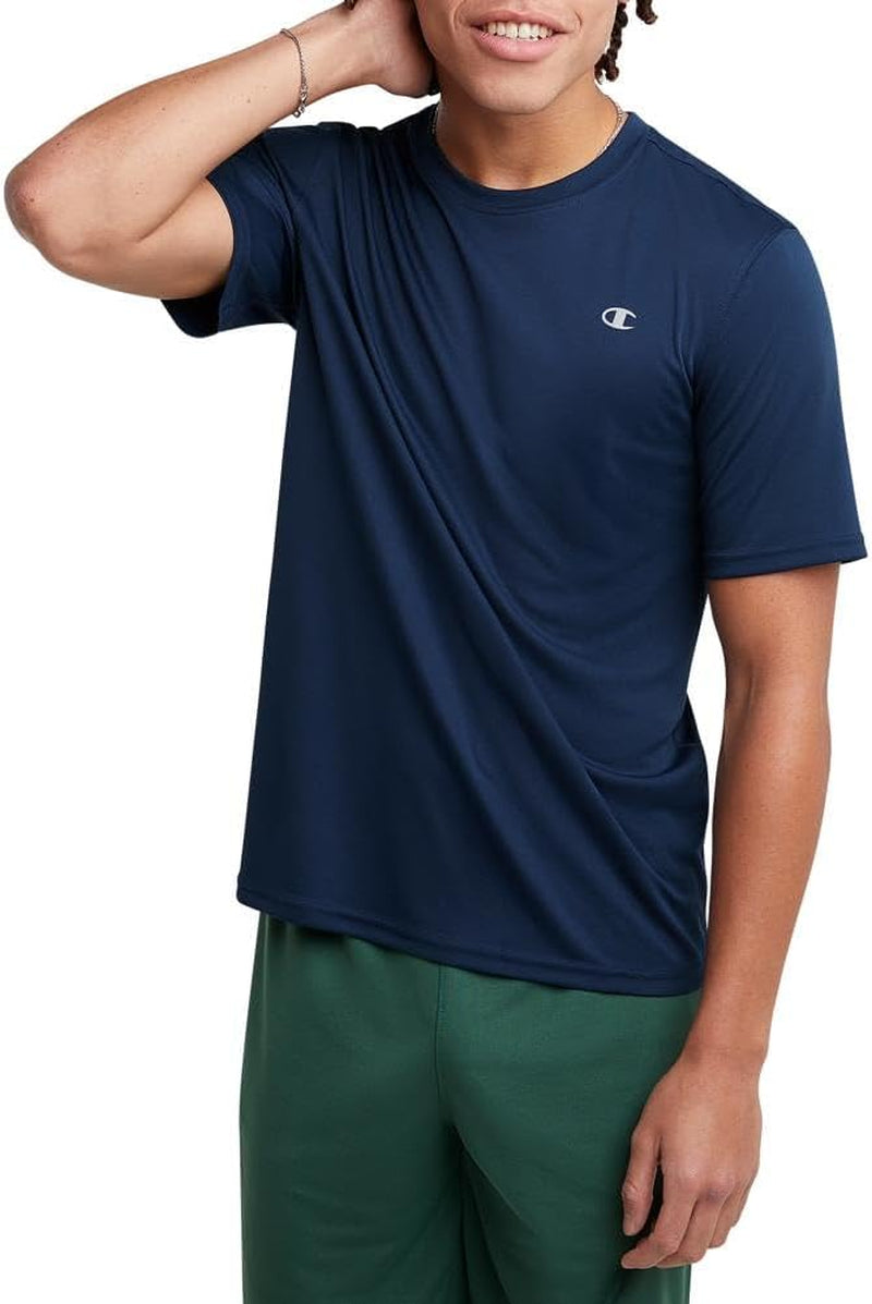 Men'S Tshirt, Sport Tee, Moisture Wicking, anti Odor, Athletic T-Shirt for Men Reg. or Big & Tall - WORLD TIME VISITS