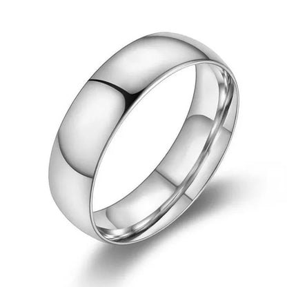 Couple Ring Simple Fashion Style Fine Jewelry Fashion Luxury Golden Engagement Wedding Ring Anniversary Gift Men and Women Ring