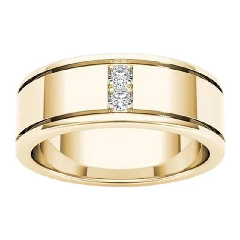 1Pc Luxury Romantic Couple Jewelry Accessories Men'S Diamond Ring Ladies Heart Diamond Couple Ring Bride Wedding Engagement Jewelry Us 6 - 11 - WORLD TIME VISITS