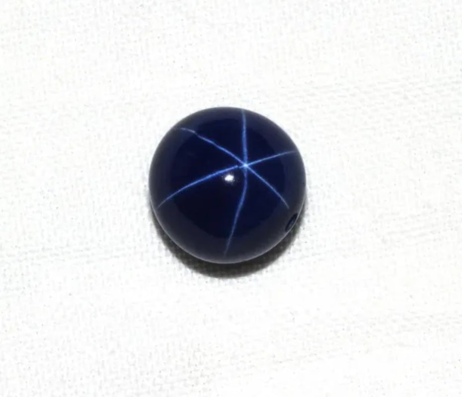 1PCS 4mm 6mm 7mm 10mm 12mm Natural Ruby Star Sappire 6 Buds Circular Cabochon Ring Size Loose Gemstone Star Gem for Diy Ring Pendant Earings Necklace - WORLD TIME VISITS