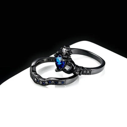 1Pcs Luxury Couple Rings Natural Gemstones Rings Promise Rings 925 Sterling Silver Rings for Women Stainless Steel Rings for Men Romantic Mens Ring Wedding Engagement Ring Fine Jewelry Accessories