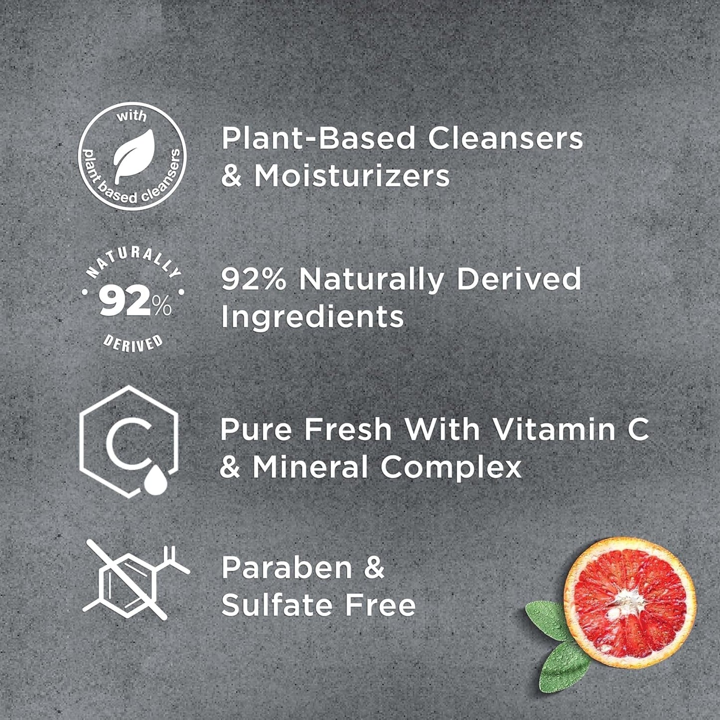 2-In-1 Shampoo + Conditioner Pure Fresh Orange & Sage for Strong, Healthy-Looking Hair, with Vitamin C & Mineral Complex, 17.5 Oz