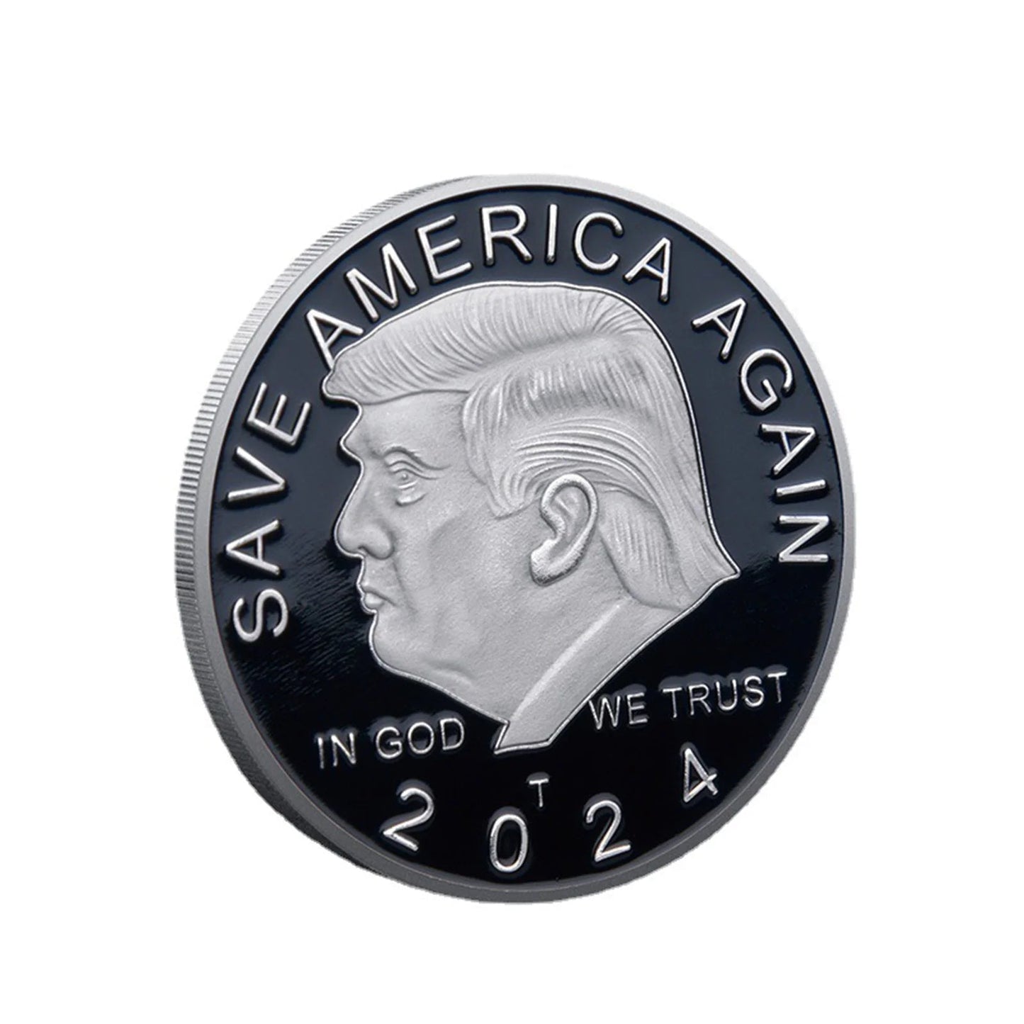 Trump Commemorative Coin Commemorative Coin Exquisite Workmanship Iron Trump Coin Keepsake Coin for Home Decorations Trump Memorabilia Coin Master Coins