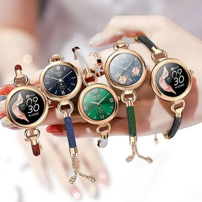 2022 EIGIIS Fashion Smart Watch Full Touch Luxury Smartwatch Women Health Monitor Multi-sports Modes Fitness Bracelet For Ladies