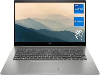2023 Latest Envy 17T Premium Laptop, 17.3" FHD Touchscreen, Intel Core I7 - 13700H, 64GB RAM, 2TB SSD, Webcam, HDMI, Wi - Fi 6, Backlit Keyboard, Windows 11 Home, Grey - WORLD TIME VISITS