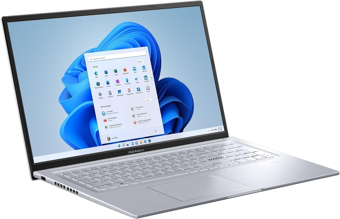 : 2023 Vivobook 17X Laptop, 17.3” FHD Display, Intel Core I9 - 13900H CPU, 16GB RAM, 1TB SSD, Windows 11 Home, Transparent Silver, K3704VA - DH96 - S - WORLD TIME VISITS