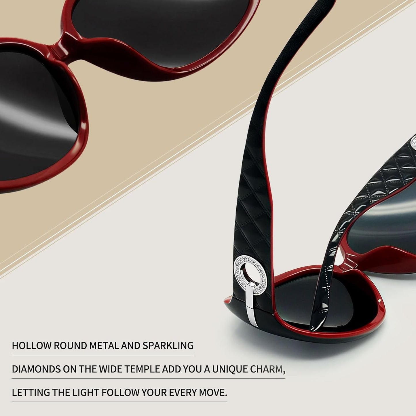 Big Sunglasses for Women Oversized Shades for Women Trendy Large Rectangle Sun Glasses UV Protection Sunnies