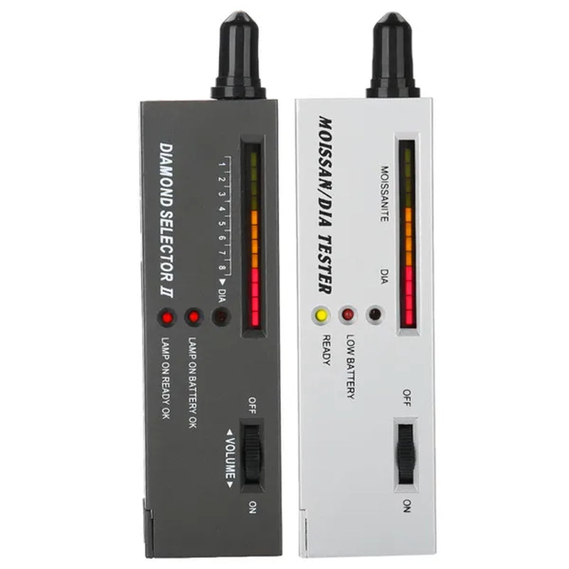 Jewerly Diamond Tester and Moissanite Tester, LED Diamond Detector Selector, Gems Stone Hardness Test Tool Diamond Testers - WORLD TIME VISITS