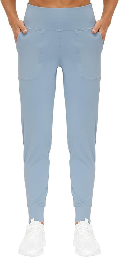 Women'S Joggers Pants Lightweight Athletic Leggings Tapered Lounge Pants for Workout, Yoga, Running - WORLD TIME VISITS
