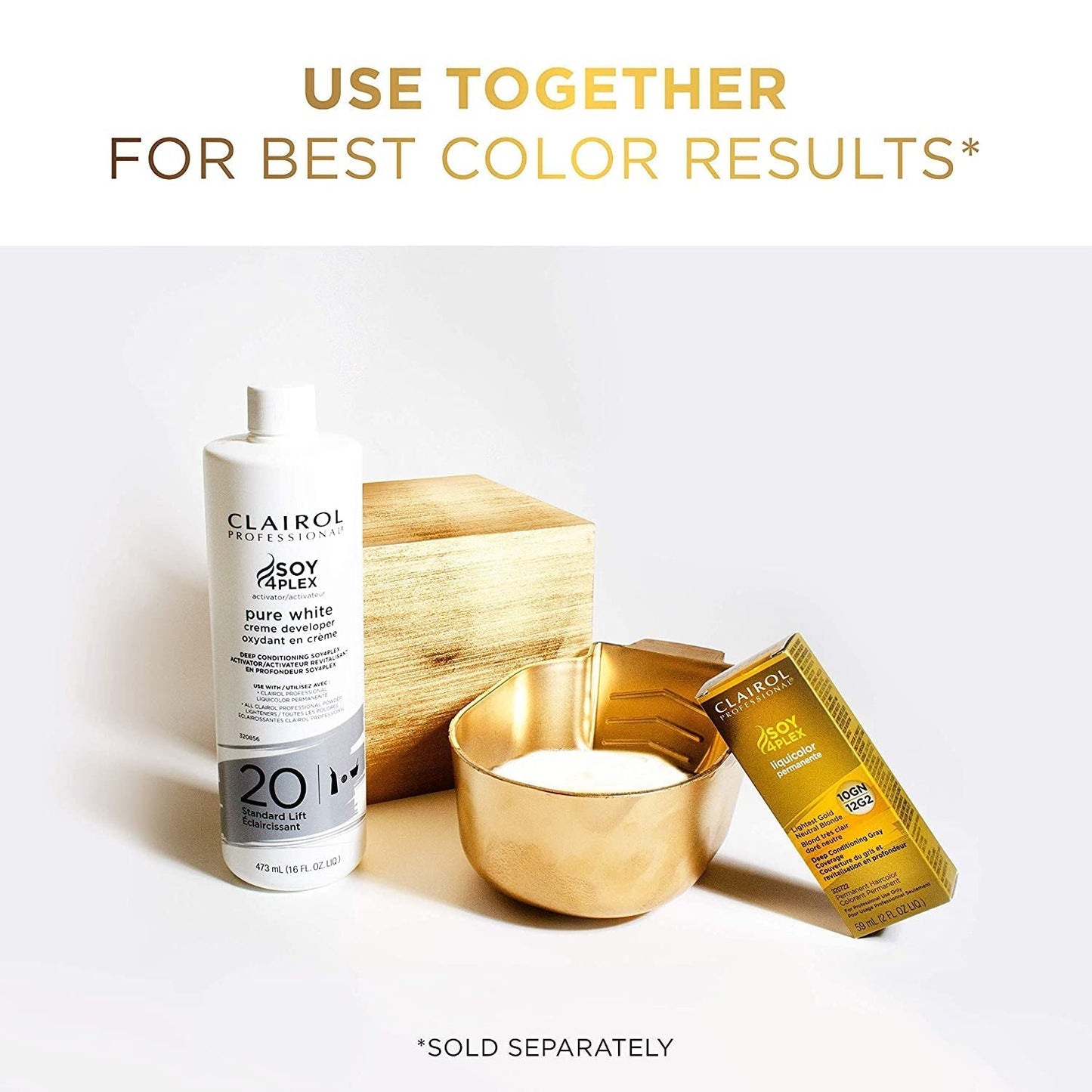 Permanent Liquicolor for Medium Blonde to Neutral Blonde Hair Color with 100% Gray Coverage | Packaging May Vary