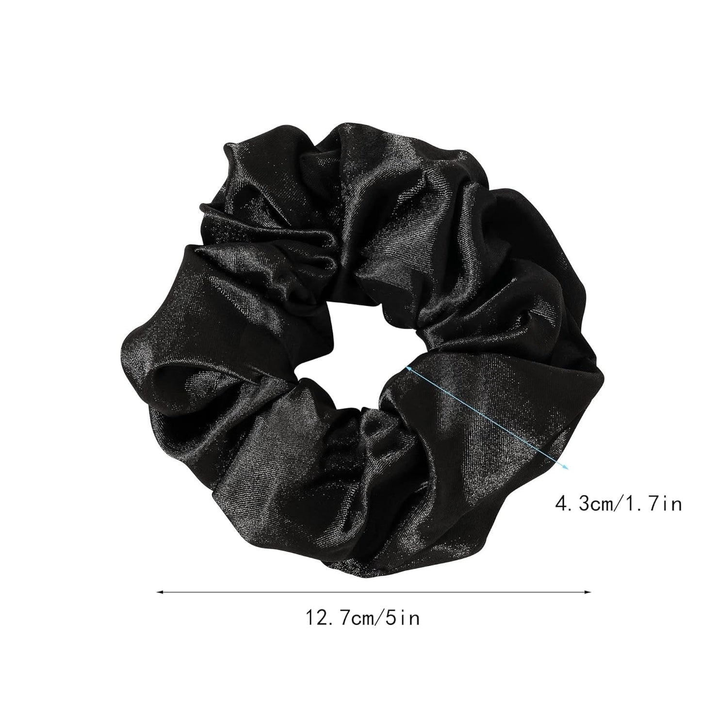 Scrunchies Hair Ties for Girls Women Elastics Bands Ponytail Holder Pack of Neutral Hair Accessories Big Large Scrunchie Cute Hairties for Thick Hair