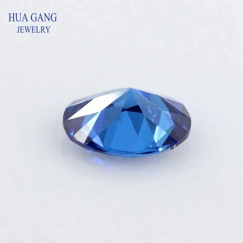 AAAAA VVS1 LOOSE GEMSTONE EXQUISITE 9.03CT ROYAL BLUE SAPPHIRE 10X14Mm OVAL CUT