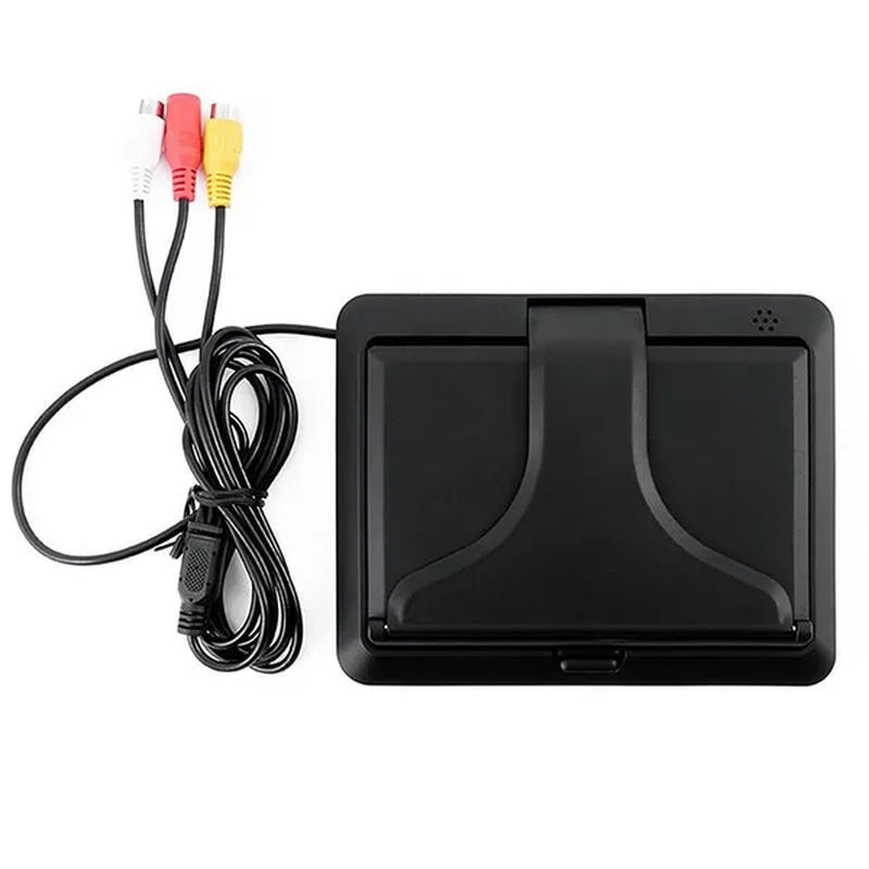 5 Inch TFT LCD Car Reverse Monitor with 12 LED Car Rear View Camera Foldable Car Monitor Display Parking System
