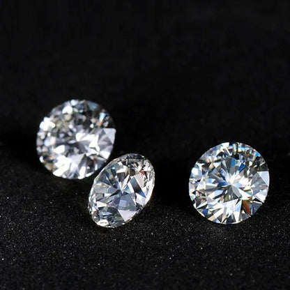 Round Brilliant Cut Moissanites Diamond Loose  Jewelry with
