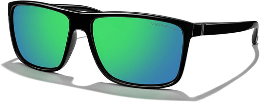 Rectangular Polarized Sports Sunglasses for Men Women Cycling Driving Fishing UV400 Protection S8225
