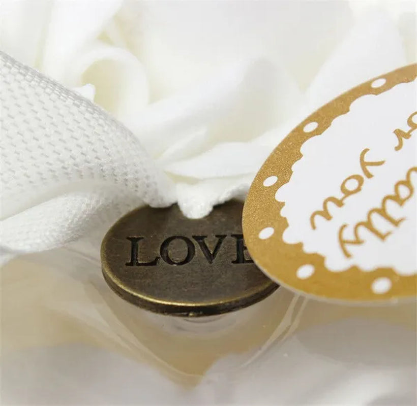 Wedding Favors Rose Heart Shaped Design Box Pillow Cushion Case Holder Gift