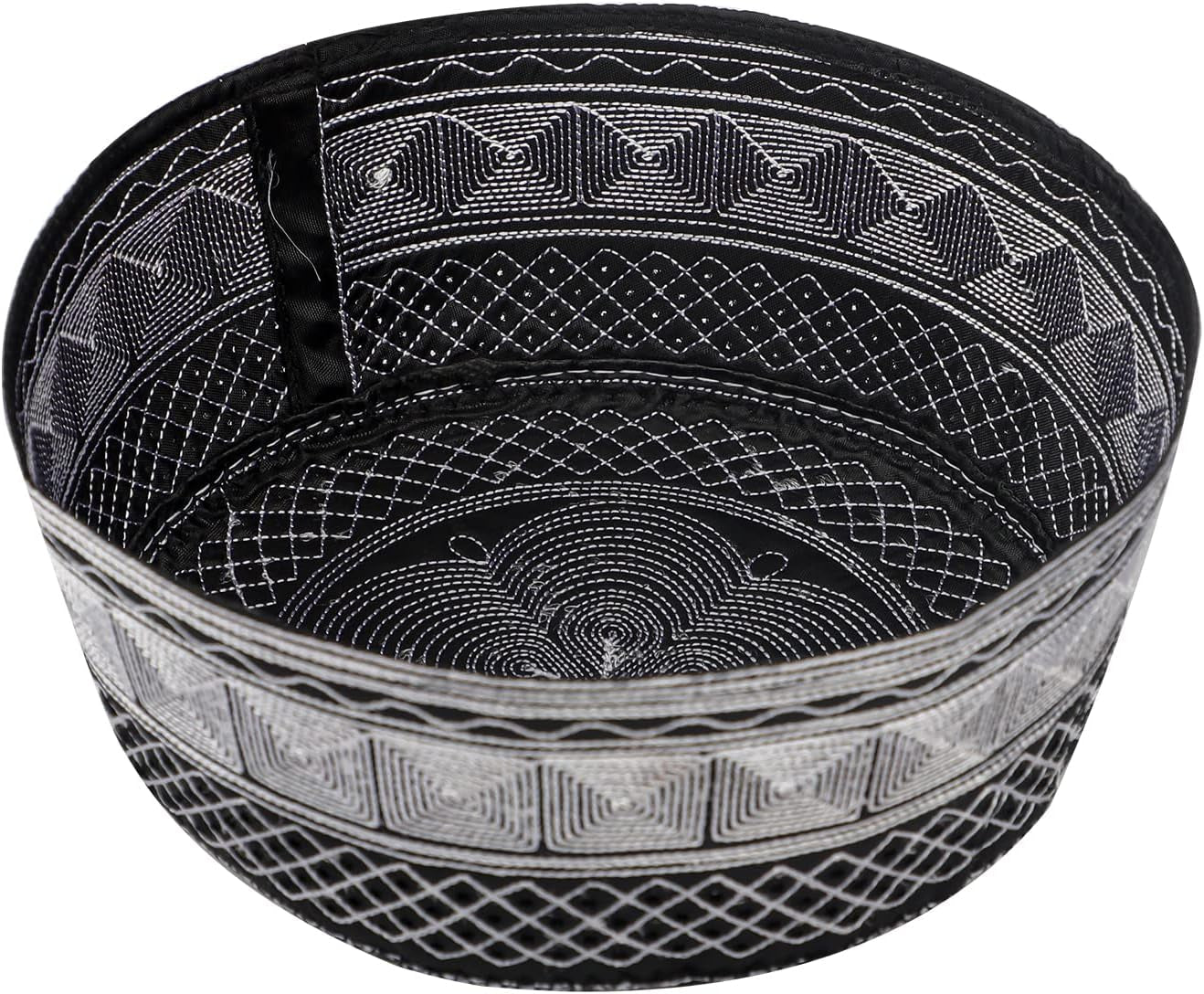 Men Muslim Prayer Kufi Hat Prayer Headwear Cap Islamic Beanie Skull Cap Embroidery Kofia Topi Sun Hat