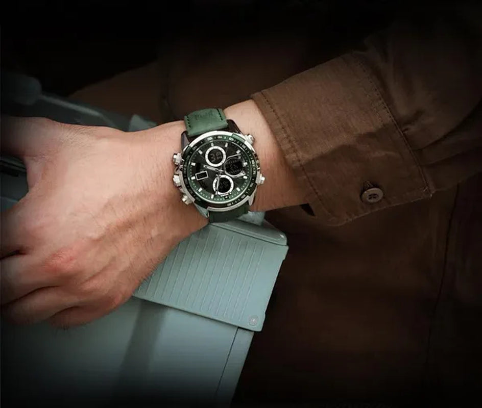 Fashion Military Watches for Men Luxury Original Sports Chronograph Watch Waterproof Quartz Clock Digital WristWatch