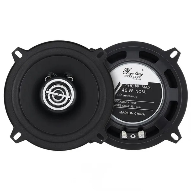 2Pcs 5 Inch 400W Universal Car Coaxial Speakers Audio Stereo Full Range Frequency Hifi Speakers for Cars