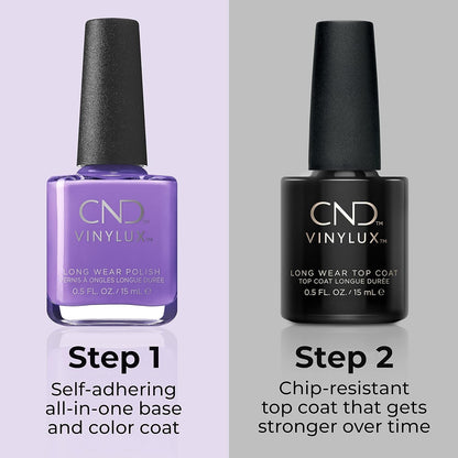CND Vinylux Longwear Purple Nail Polish, Gel-Like Shine & Chip Resistant Color, 0.5 Fl Oz