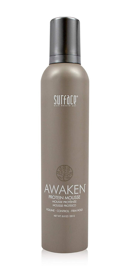 Hair Awaken Mousse: Color Safe, Volumizing, Firm Hold Hair Mousse to Thicken Hair, Sulfate-Free, Paraben-Free, 8.8 Oz