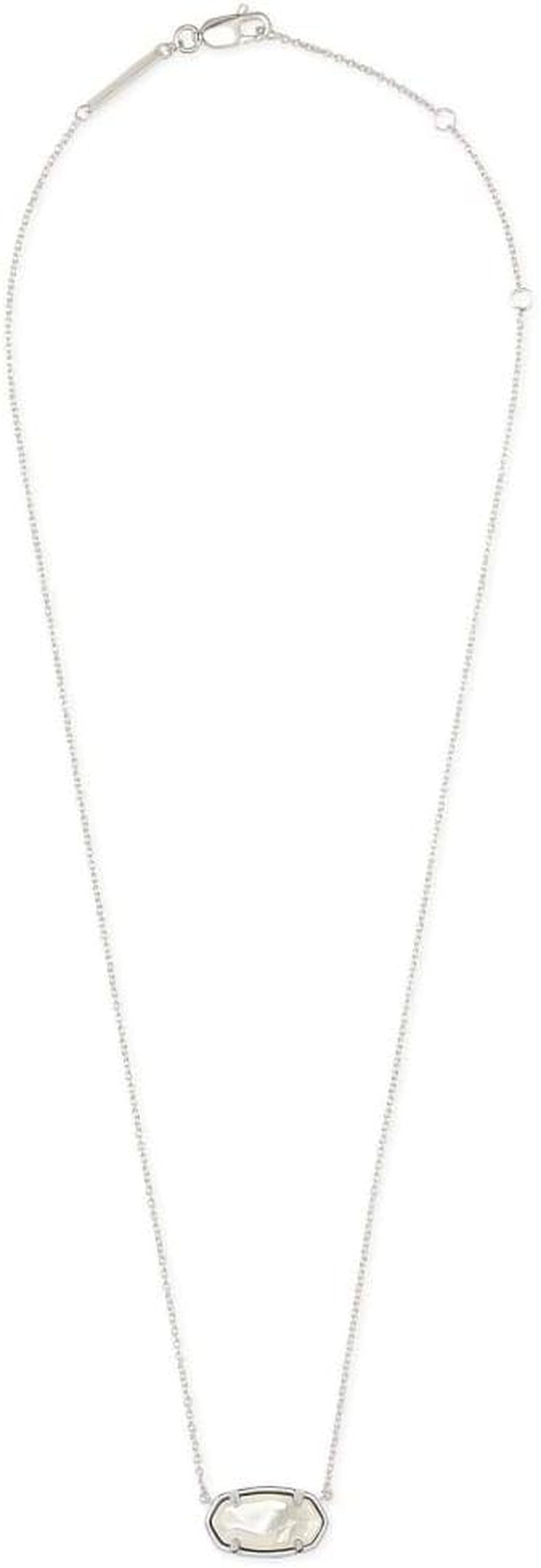 Elisa Pendant Necklace in Sterling Silver, Fine Jewelry for Women - WORLD TIME VISITS
