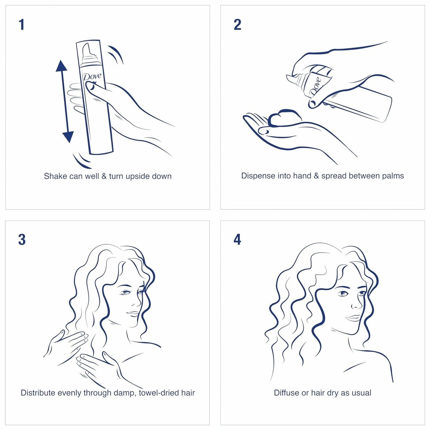 Style+Care Curls Defining Mousse, Soft Hold 7 Oz