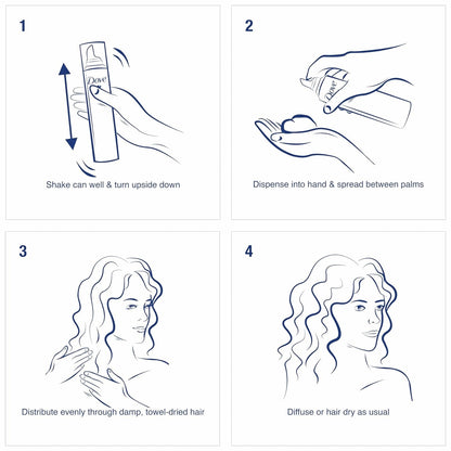 Style+Care Curls Defining Mousse, Soft Hold 7 Oz
