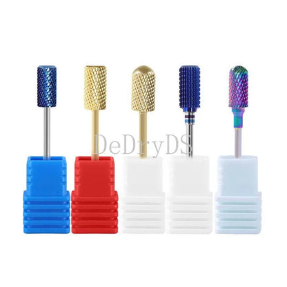 Tungsten Diamond Milling Cutter Nail Art Drill Bit for Manicure Nail Files Electric Rotary Mills Nail Gel Remove Grinder