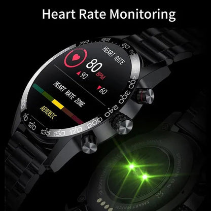 LIGE Newest Bluetooth Call Smart Watches for Men Sports Fitness Tracker Waterproof Smartwatch Large HD Screen Health Bracelet Montre Connecter - WORLD TIME VISITS