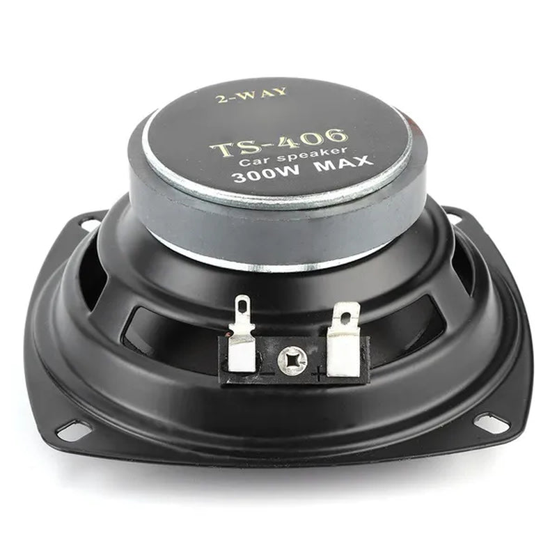 4In 12V 300W Coaxial Speaker Stereo Music High Sensitivity Hifi Loudspeaker for Car Audio System Omr - WORLD TIME VISITS