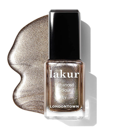 Neutral Shades Nail Polish, Lakur, Vegan Chip-Resistant Long-Lasting Nail Lacquer, 40 Fl Oz