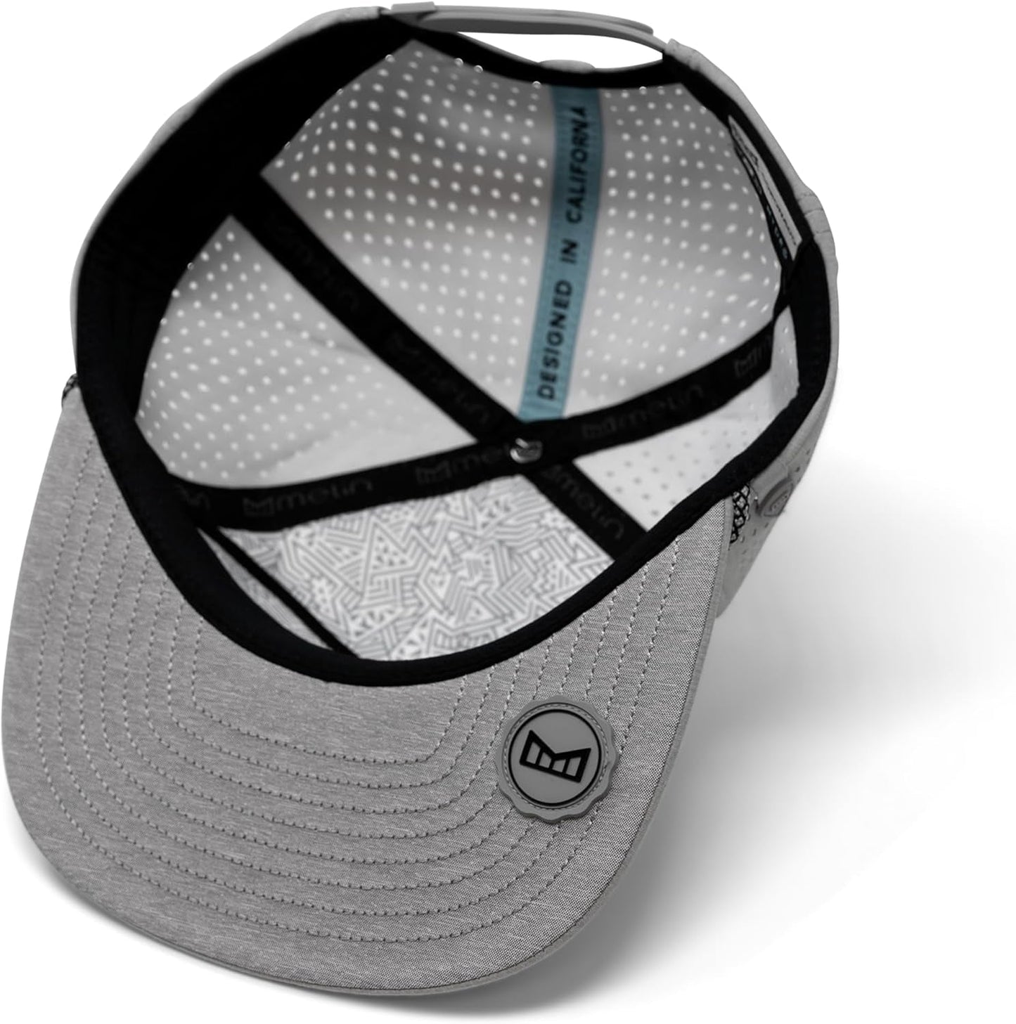 Coronado Brick Hydro, Snapback Hats, Water-Resistant Baseball Caps for Men & Women, Golf, Running, or Workout Hat