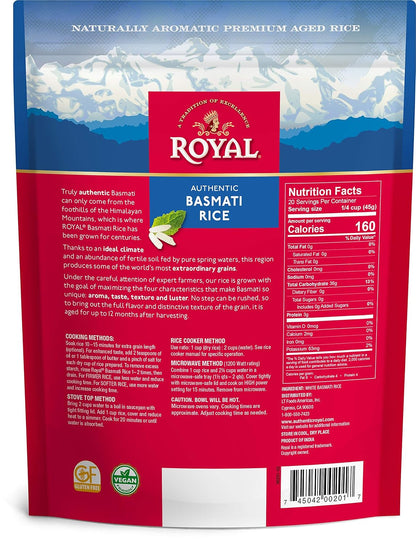 White Basmati Rice, 32 Oz