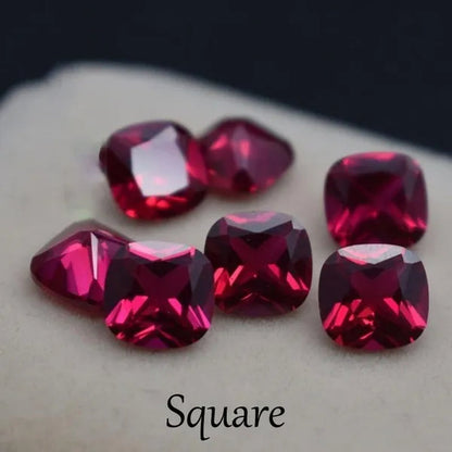 AAA Grade Exquisite Natural Pigeon Blood Ruby Loose Stone Fashionable Luxury Garnet Mozambique Not Inlaid DIY Gemstone Jewelry Main Stone