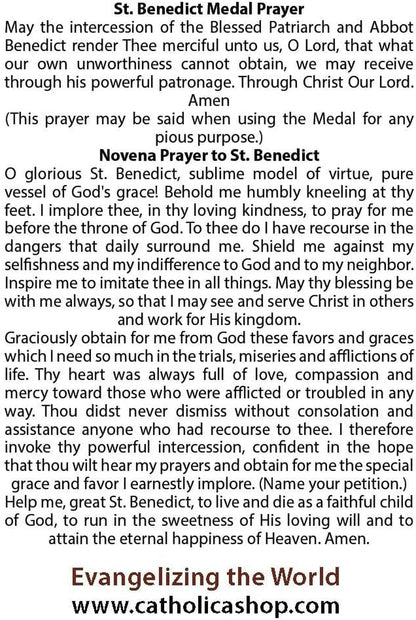 Saint Benedict Medal Wood Crucifix Cord Necklace for Men & Women – Handcrafted Religious Pendant, Healing, Travel Protection, Perfect for Gifting on Special Occasions, Made in Brazil