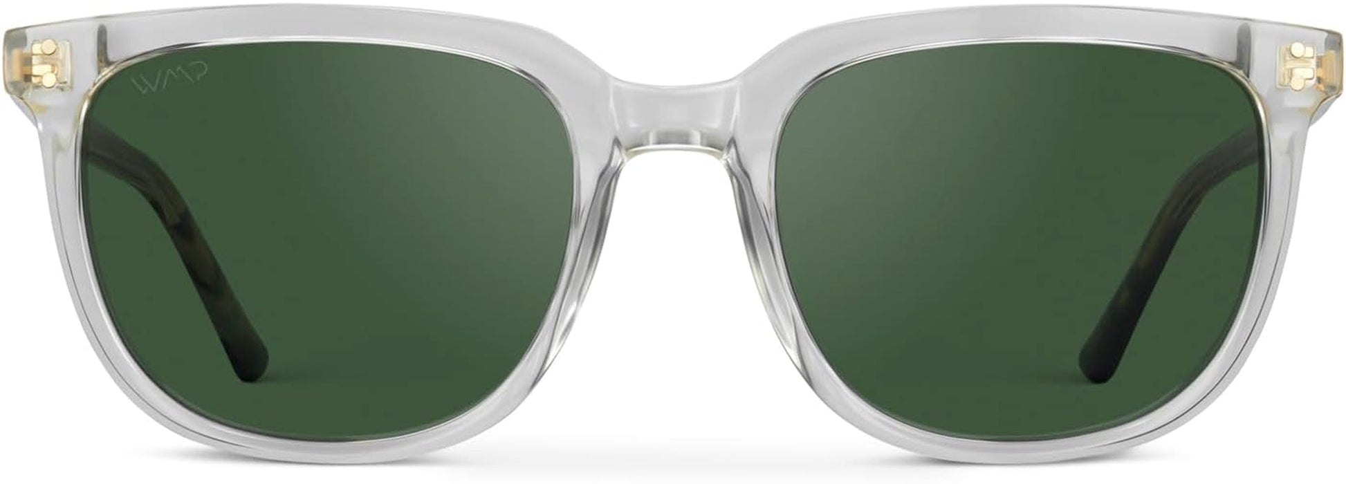 Polarized Classic Retro Flat Square Unisex Sunglasses - WORLD TIME VISITS