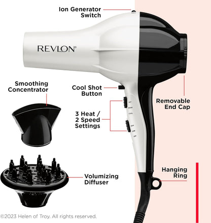 Shine Booster Hair Dryer | 1875W Smooth Blowout and Maximum Volume