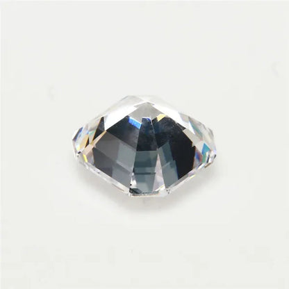 Unheated 8.30 Cts Natural Gemstone White Sapphire 10x10mm Square Cut Gem Sri-Lanka VVS