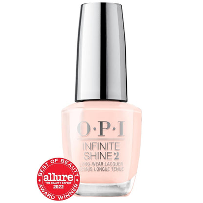 OPI Infinite Shine 2 Long-Wear Lacquer, Bubble Bath, Nude Long-Lasting Nail Polish, 0.5 Fl Oz
