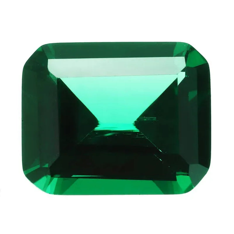 Natural Mined Green Loose Gemstone Emerald Colombia Emerald Cut Jewelry