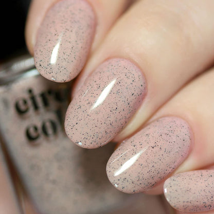 Desert Bloom Collection - Speckled Nail Polish - Pebble - Beige Pink - 0.37 Fl. Oz. (11 Ml) - Vegan, Cruelty-Free, Non-Toxic Formula
