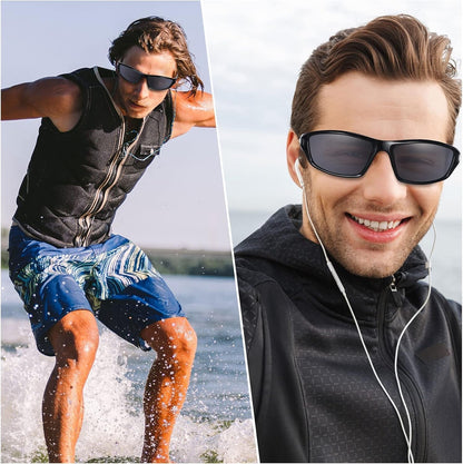 4 Pairs Men Polarized Sunglasses with UV Protection Driving Glasses Sports for Sport Outdoor Activities